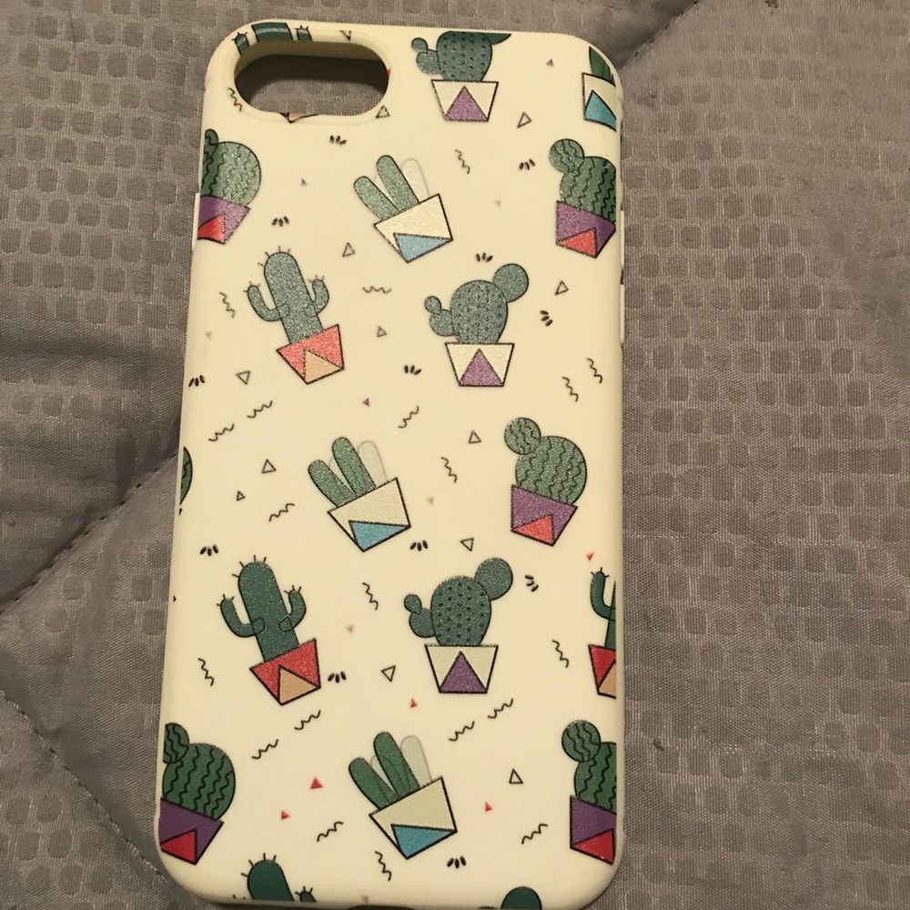 iPhone 7 Hard Plastic Cacti Phone Case